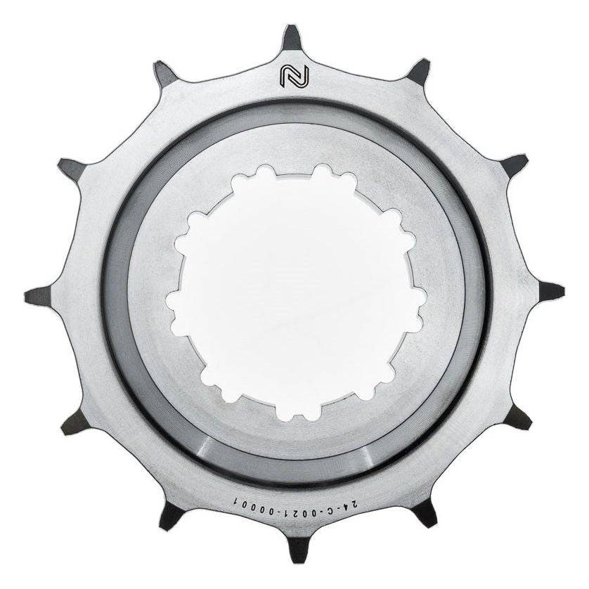 Achtertandwiel van Enduo Cargo Enviolo CL-45.5mm, geschikt voor transportfietsen, met metalen tanden en stevige constructie