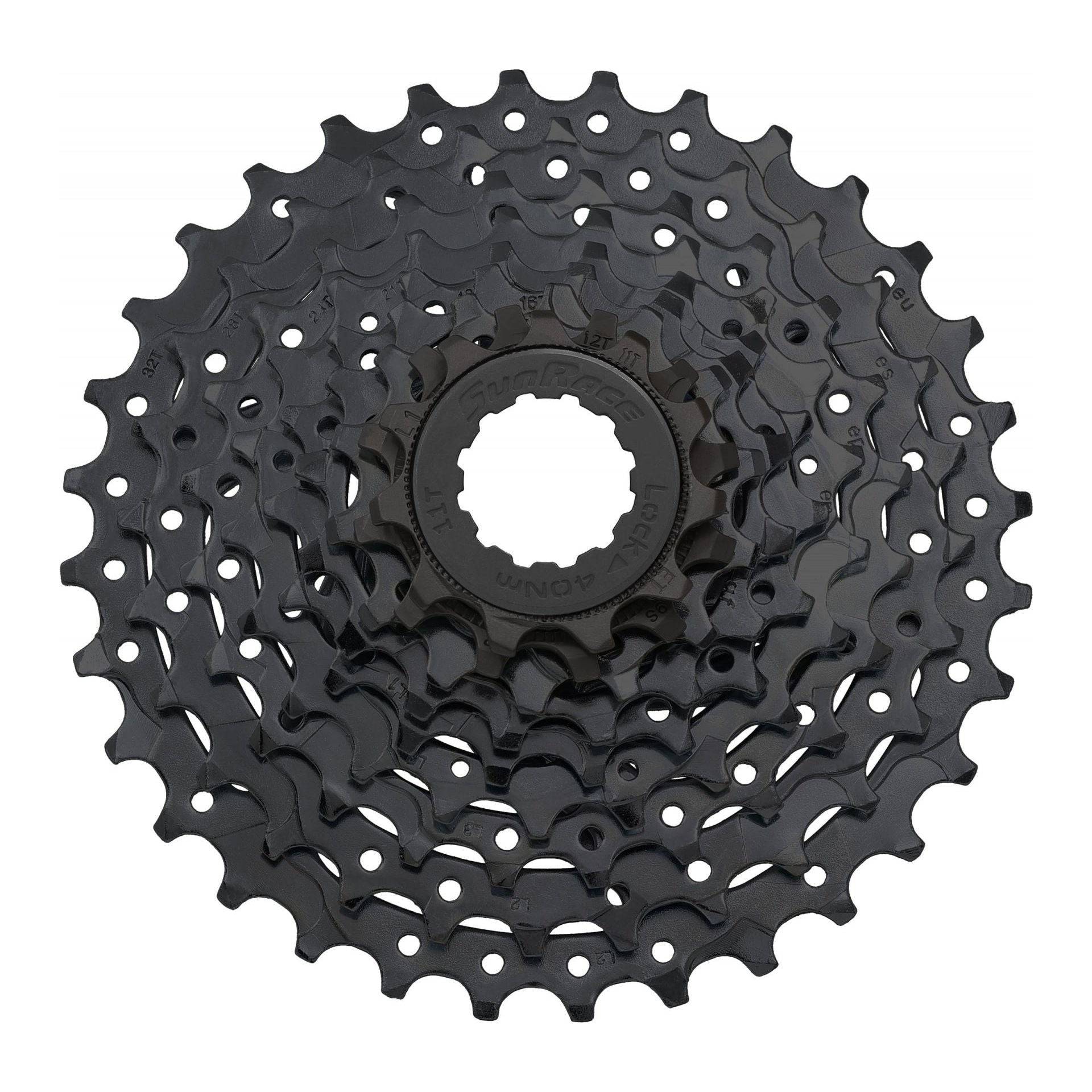 Sunrace Cassette 9 Speed Csm90 11-36T - Zwart - Le Coq Wielerartikelen
