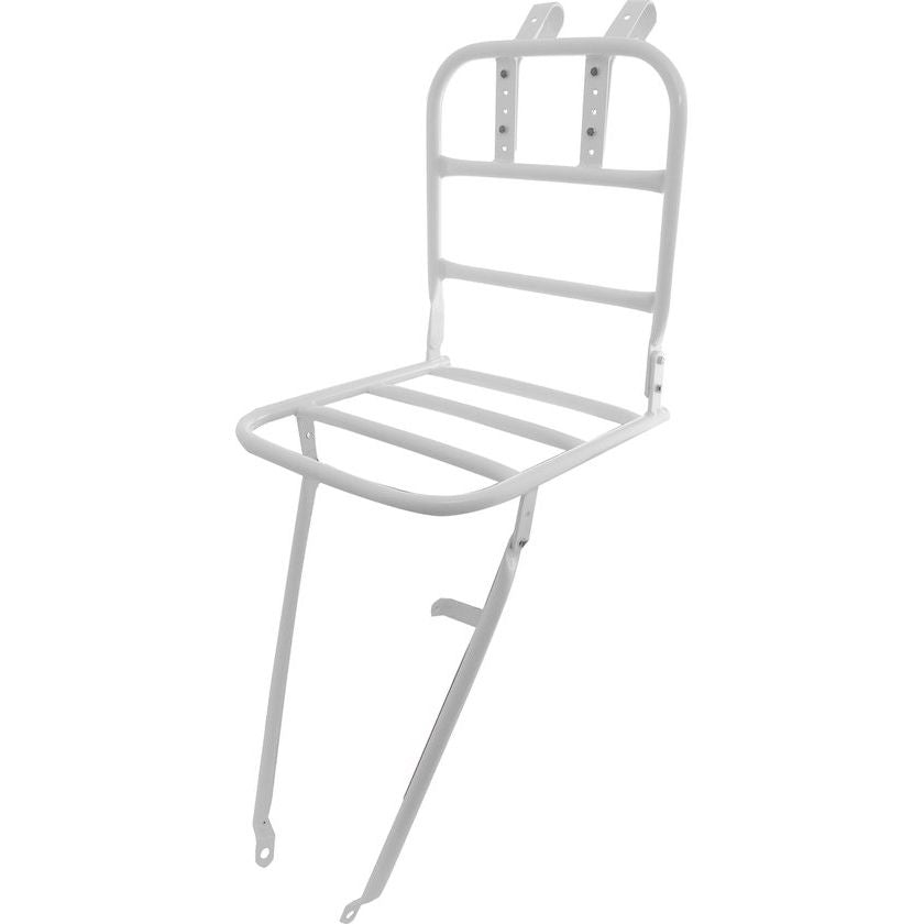Steco transport voordrager voor 26/28 inch fietsen, draagvlak 30x30 cm, stevig en geschikt voor fietsvervoer.