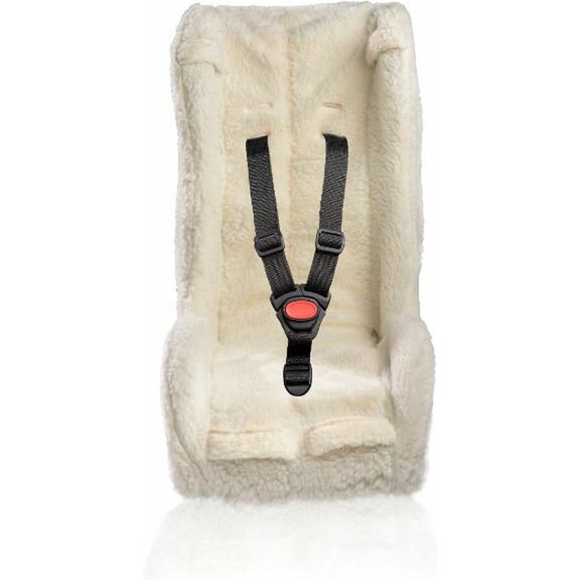 Siège enfant pour vélo cargo/remorque vélo Melia Basic mouton - Convient aux enfants de 7 à 18 mois