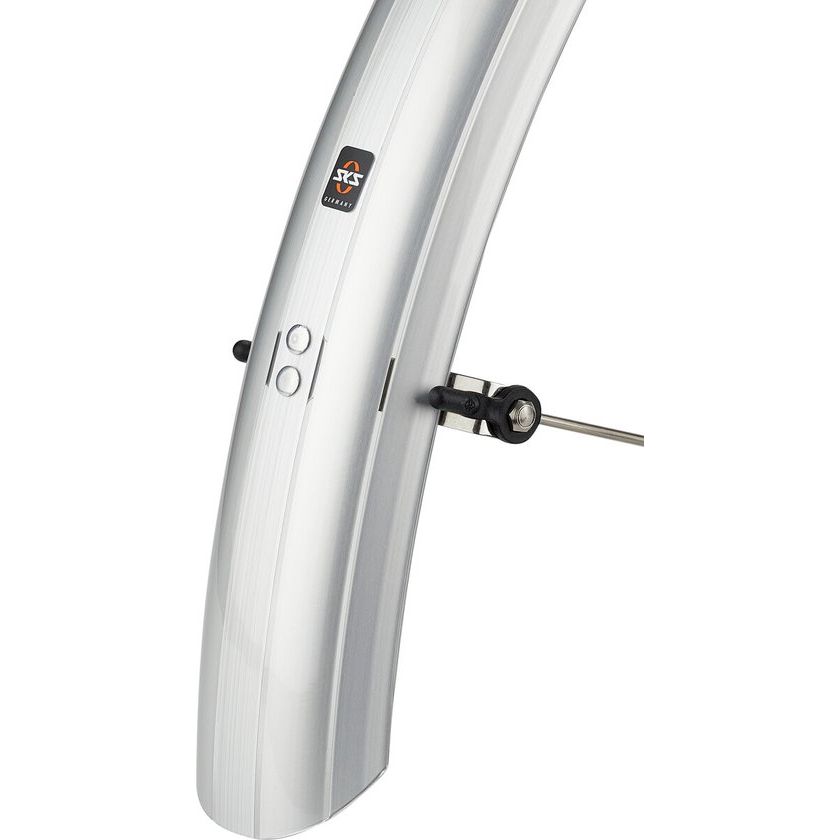 Zilveren SKS Bluemels Basic spatbordenset voor 27,5/29 inch fietsen, bescherming tegen modder en water