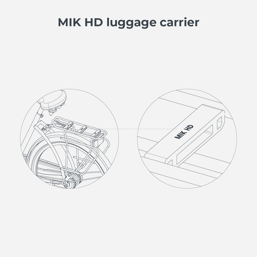 Urban Iki Achterzitje Ta-ke BIO MIK HD - Le Coq Wielerartikelen