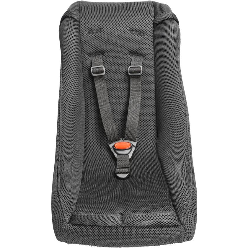 Siège bébé pour votre vélo cargo/remorque vélo Melia Comfort 4S, adapté aux bébés de 0 à 9 mois - Noir