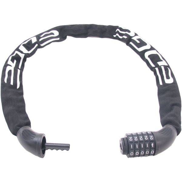 Edge Kettingslot Met Code Trace Code 90Cm - Zwart - Le Coq Wielerartikelen
