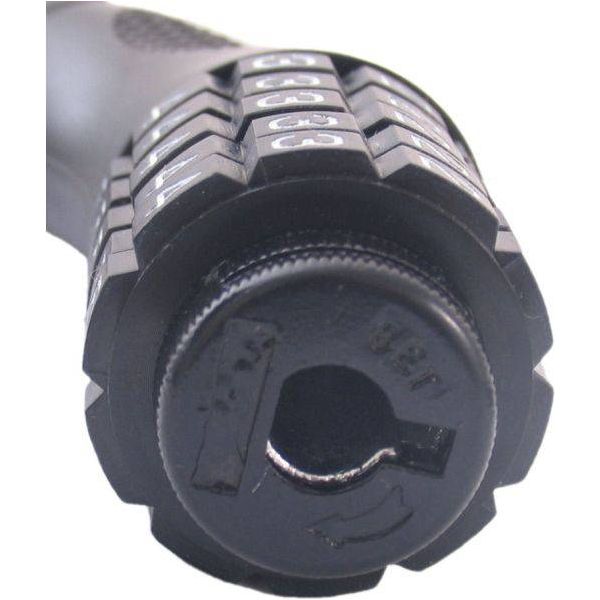 Edge Kettingslot Met Code Trace Code 90Cm - Zwart - Le Coq Wielerartikelen