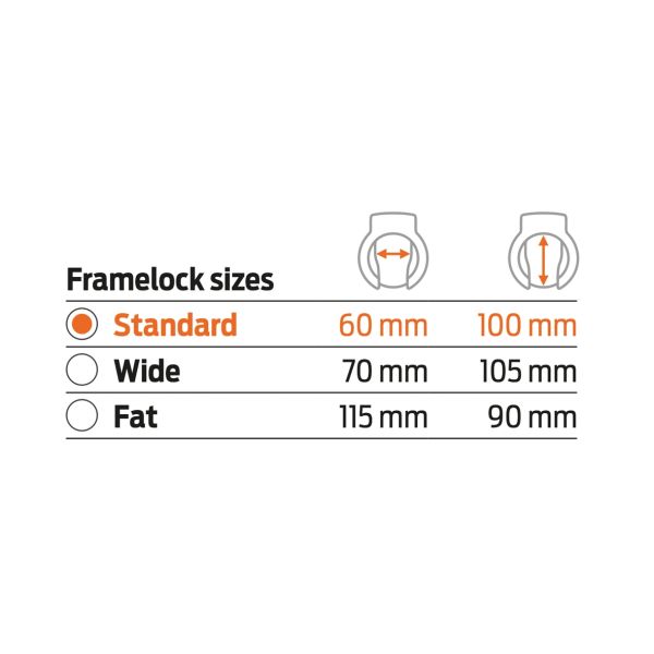 Axa Ringslot Defender - Zwart (Op Kaart)