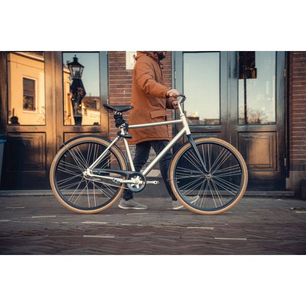 Axa Kettenschloss Absolute 5-150 Mit Polyesterhülle - Schwarz