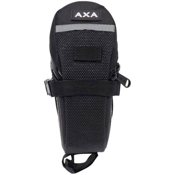 Axa Set Ringslot Imenso Xl +Insteekketting Ulc 130 + Zadeltas - Zwart - Le Coq Wielerartikelen