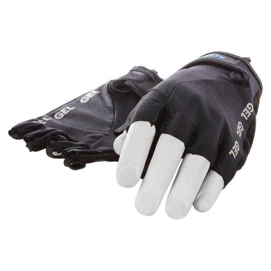 Lycra Handschoen Mirage Met Gelpads - Zwart - Le Coq Wielerartikelen