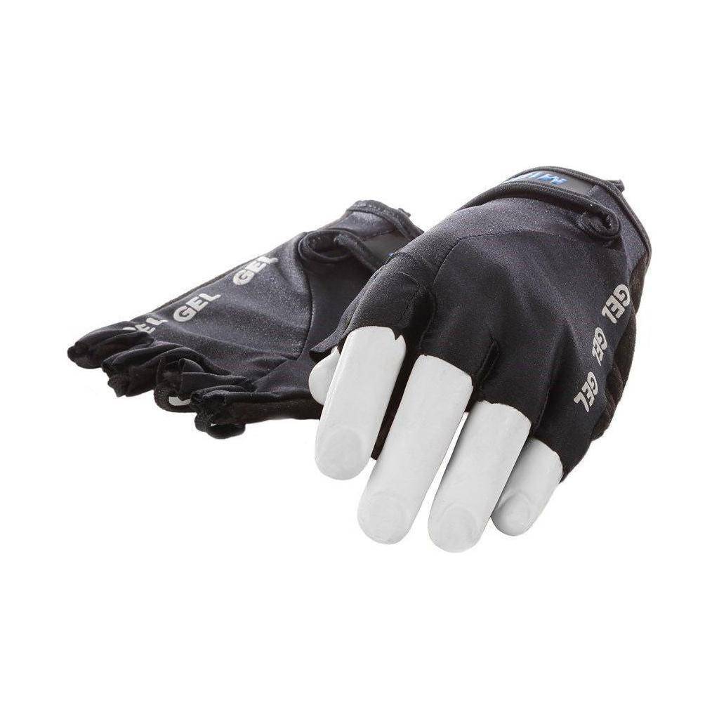 Lycra Handschoen Mirage Met Gelpads - Zwart - Le Coq Wielerartikelen