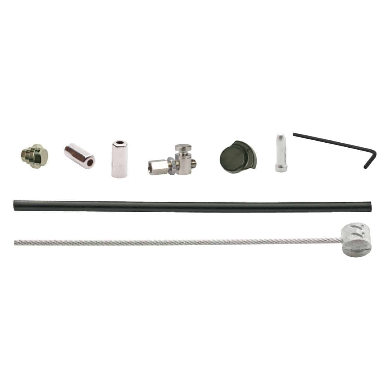 Rollerbrake Kabelkit Elvedes Br-Im85/81/55/45 1700Mm / 2250Mm Rvs - (Op Kaart) - Le Coq Wielerartikelen