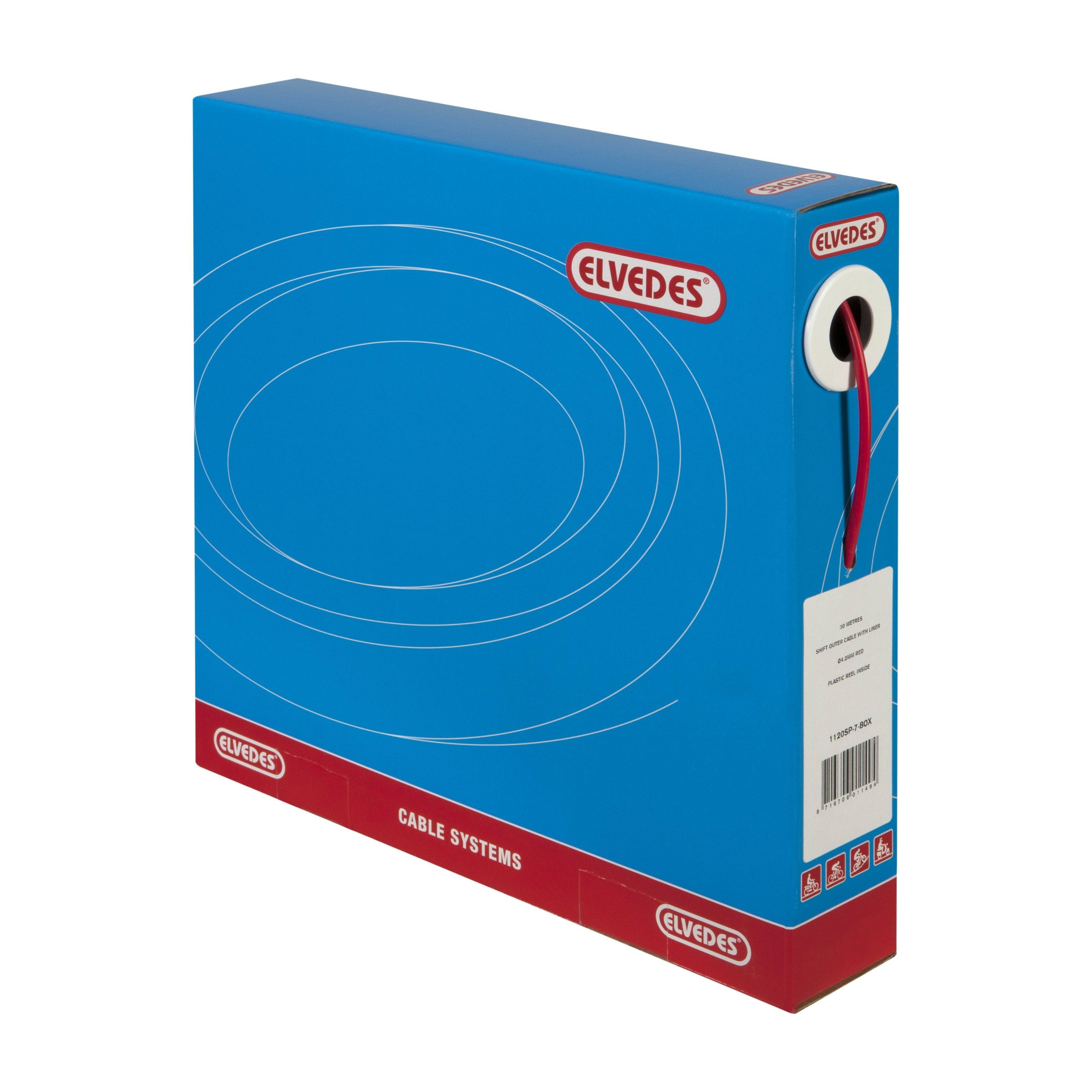 Elvedes Schakel Buitenkabel Met Voering 30 Meter / Ø4,2Mm - Le Coq Wielerartikelen