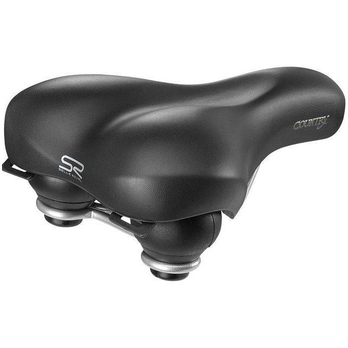 Selle Royal Fietszadel Country Men - Zwart - Le Coq Wielerartikelen