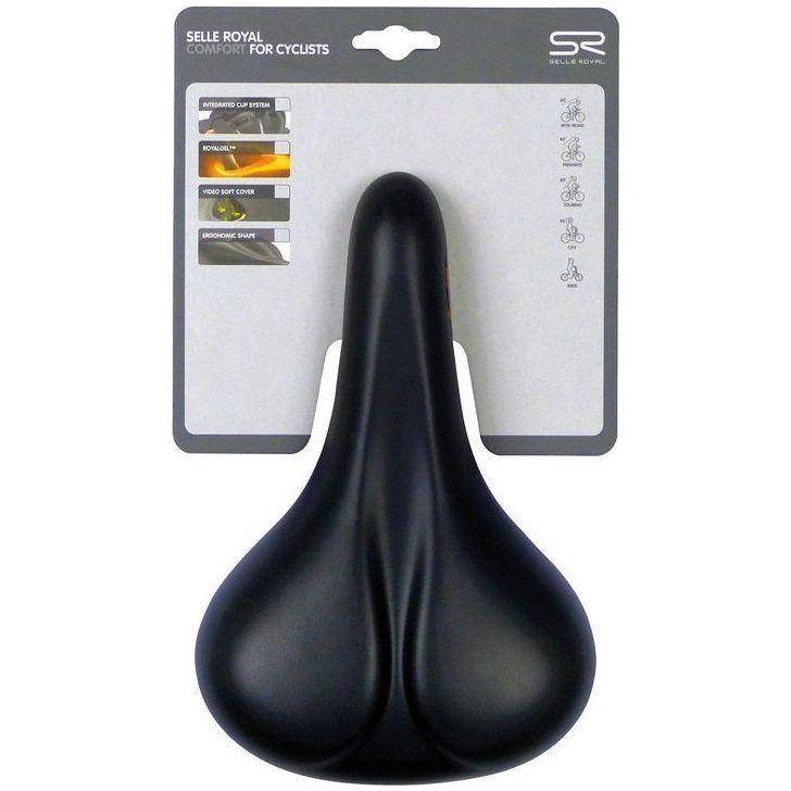 Selle Royal Fietszadel Freedom Women - Zwart - Le Coq Wielerartikelen