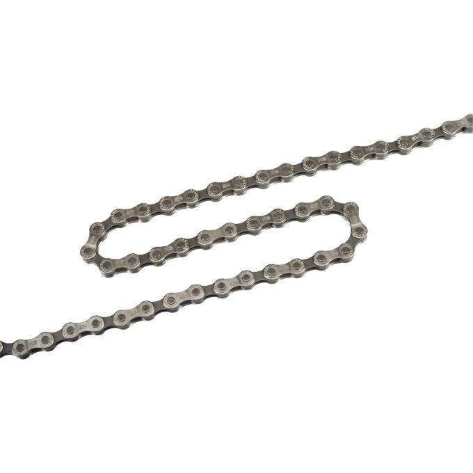 Shimano 8-speed fietsketting HG71, duurzame ketting geschikt voor 6/7/8 snelheden, zichtbaar in de afbeelding.