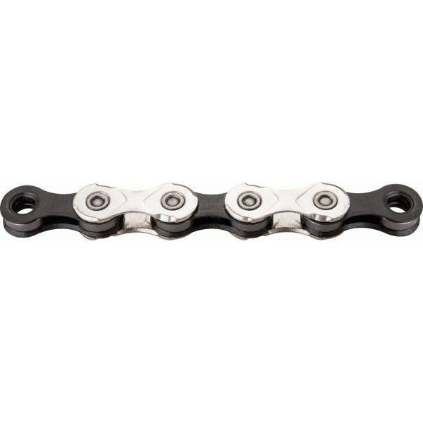 Ketting 12 Speed Kmc X12 126 Schakels - Zilver/Zwart (Werkplaatsverpakking) - Le Coq Wielerartikelen