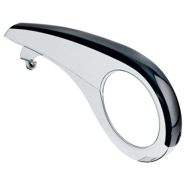 Carter de chaîne Axa Scope 2 pour pignons 44 dents – Gris clair avec bord noir