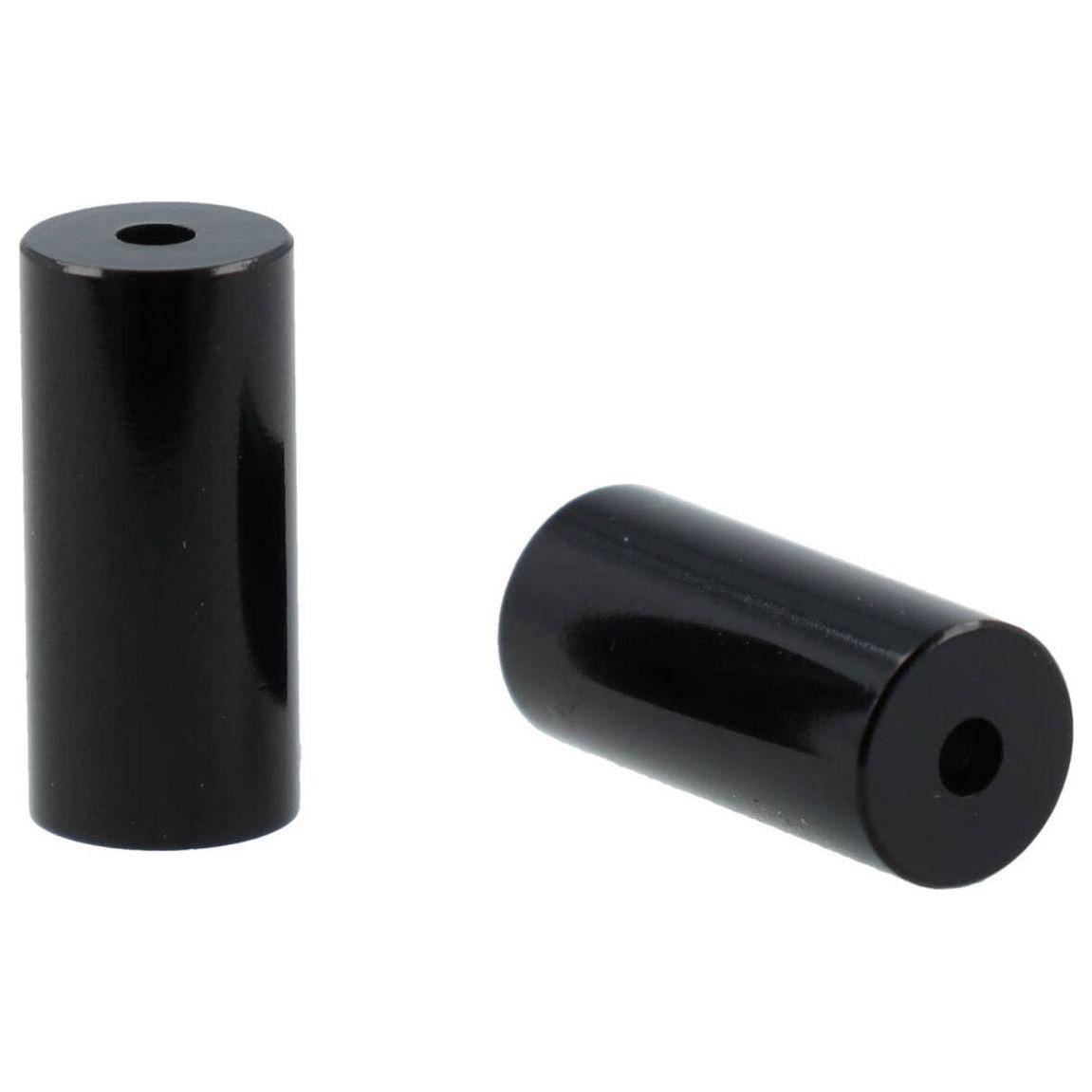 Kabeleindhoedjes Voor Ot-Rs900 Elvedes Van Ø3,65 To Ø5.5Mm X 12Mm - Zwart (50 Stuks) - Le Coq Wielerartikelen