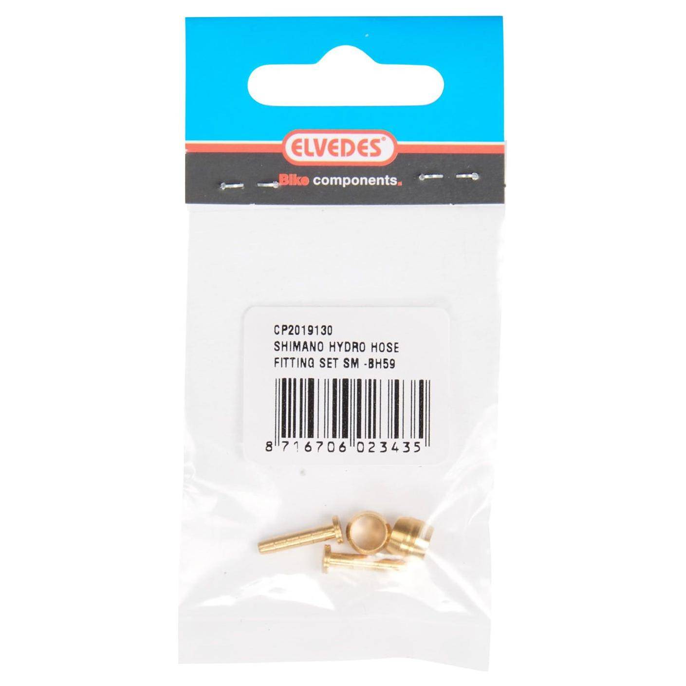Hydroslang Aansluiting Set Elvedes Voor Shimano Sm-Bh59 - Le Coq Wielerartikelen