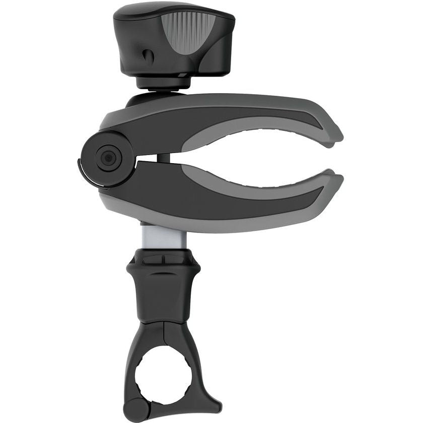 Thule Acutight 528 fietsendrager draaiknop met aanhaalmomentfunctie, close-up van de bevestigingsknop en mechanisme.