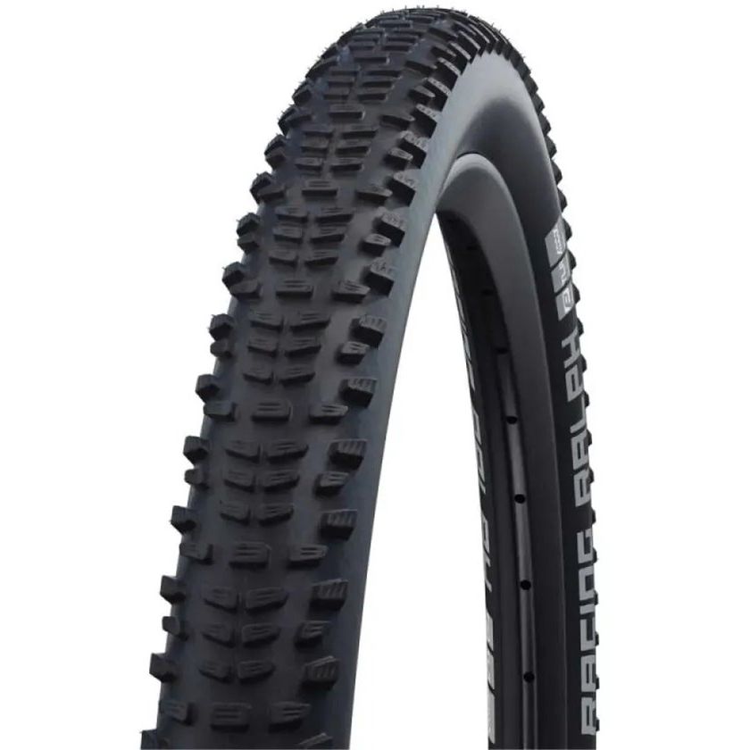 Schwalbe Racing Ralph 29-inch MTB buitenband met TLR ADDIX Performance, zwarte vouwband voor mountainbikes op de afbeelding