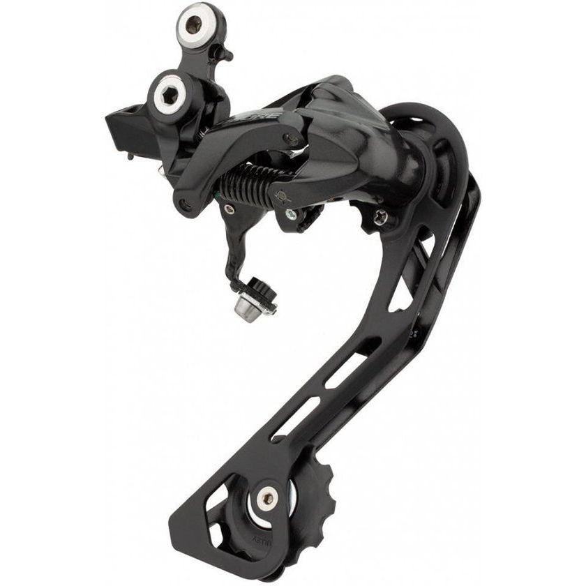 Shimano Deore 10-speed achterderailleur RD-T6000 SGS Shadow+ zwart voor mountainbikes en racefietsen