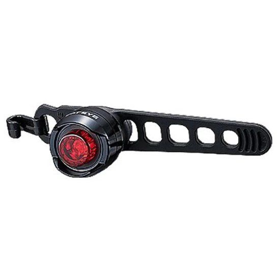 Cateye El135N en Orb LD160 lampenset met batterijverlichting in zwart, inclusief lampen en batterij voor fietsverlichting.