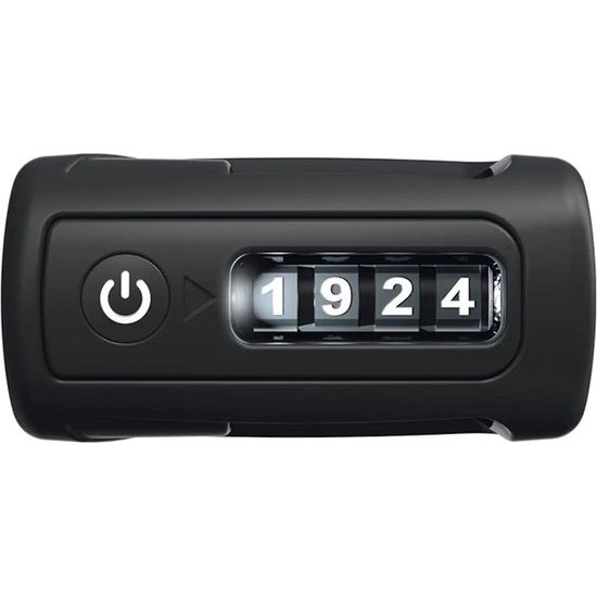 Abus Vouwslot Bordo 6000C Led SH 90cm Code - Zwart