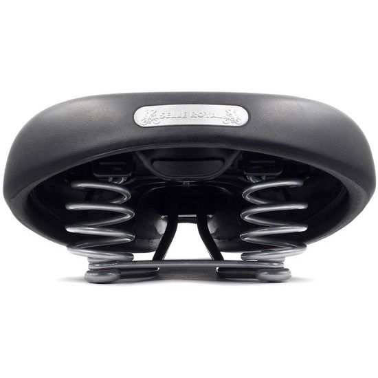Zwart Selle Royal Holland Urban Life Royalgel fietszadel voor stadsfiets en e-bike met comfortabele zitting