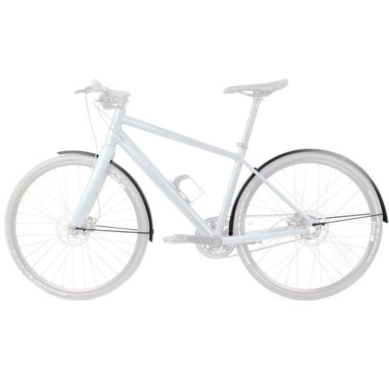 SKS Spatbordset 28" Edge Aluminium 46mm - Zwart