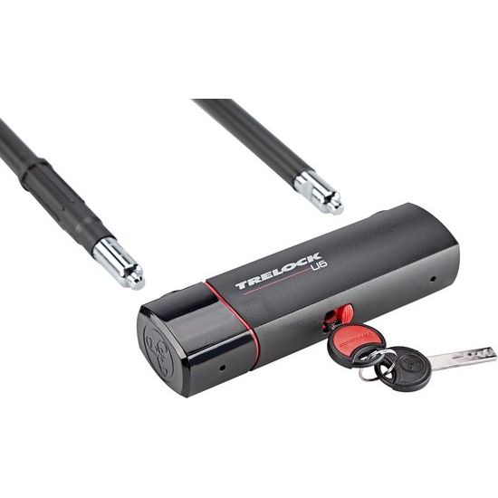 Trelock U6 Bügelschloss Ø16mm/300mm - Schwarz