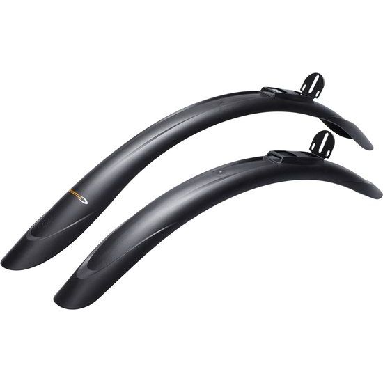 SKS Spatbordset 26/28 Beavertail Pvc - Zwart - Le Coq Wielerartikelen