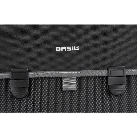 Basil Fietstas Malaga Xl 17 Liter 40 X16 X 31 Cm - Zwart