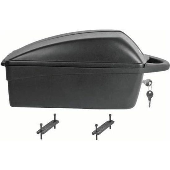 Polisport Luxe Topkoffer 11 l Noir Montage Fixe