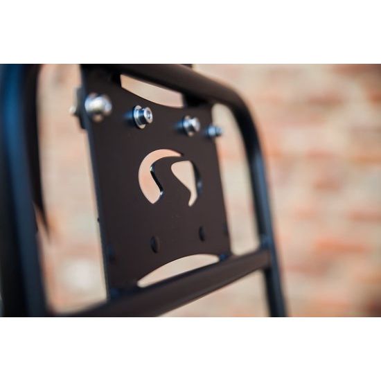 Porte-bagages avant Steco Comfort 26/28" - Noir mat