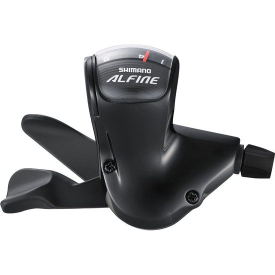 Shimano Alfine SL-S7000-8 Manette De Dérailleur Droite 8 Vitesses Noire
