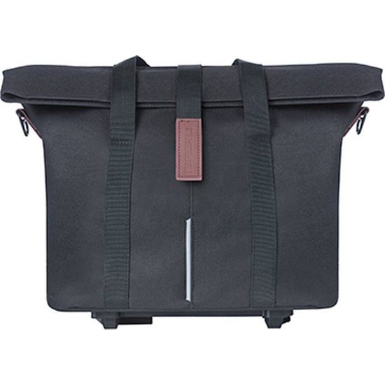 Basil City Mik Fahrradtasche 8-11 Liter Schwarz Wasserabweisend