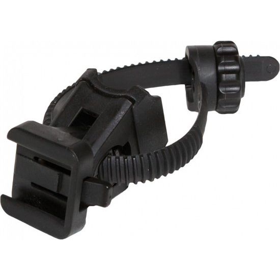 Cateye Sp-11 Flextight achterlicht houder voor fietslamp, verlichtingsaccessoire, zwart kunststof, bevestiging op fietsachterspiegel