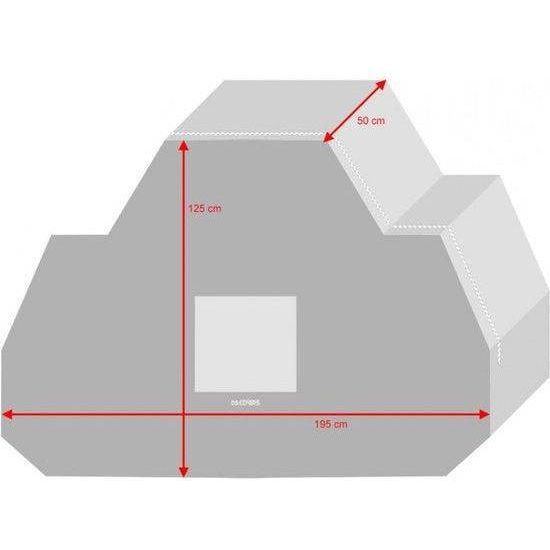 Ds Covers Fietsdragerhoes Eagle Ii - Geschikt Voor 2 Fietsen - Zwart - Le Coq Wielerartikelen