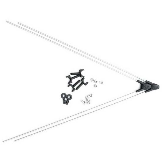 SKS spatbordstangen voor ASR+ V3.0 fiets, duurzame en flexibele spatbordbeugels voor optimale bescherming.