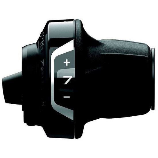 Shimano Revo SL-RV400 3x7 versnellerset voor fiets, compacte shifters voor 7-speed derailleur en comfortabel schakelen.