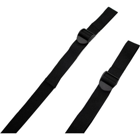 Thule Yepp Nexxt 2 gordelset voor voor- en achterzitje op fietsendrager, geschikt voor veilig fietsen.