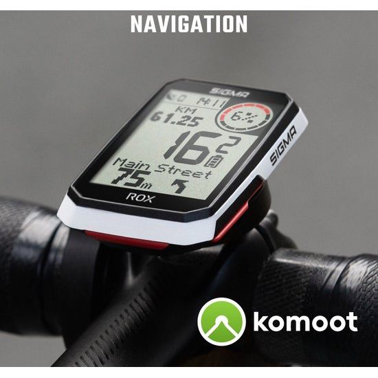 Sigma Gps Fietscomputer Rox 4.0 Gps Hr + Cadans Set