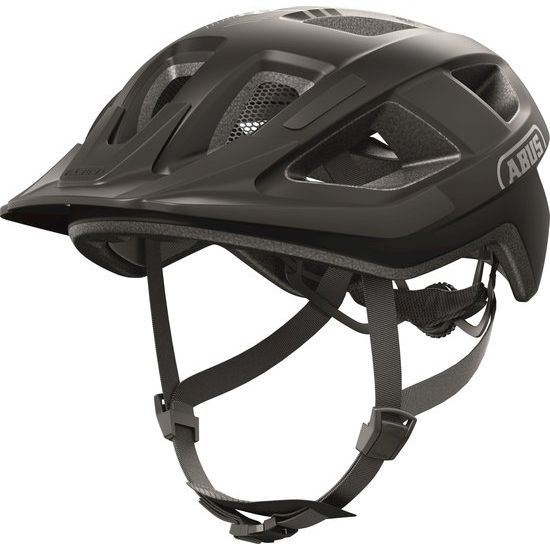 Abus Aduro 3.0 stadshelm voor e-bike met geoptimaliseerde ventilatie en stevige constructie, comfortabel en veilig dragen.