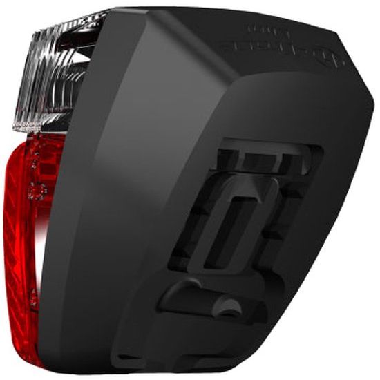 Herrmans H-Trace Mini achterlicht voor fiets, 6-12 V, helder 180 lumen, compact en veilig achterlicht op fiets zichtbaar