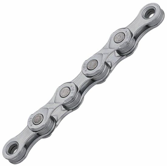 KMC X11 EPT 118-speed ketting voor fiets, donker zilver met EPT-coating, geschikt voor 11-speed aandrijving