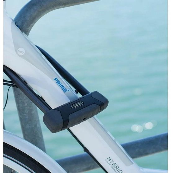 Abus Granit Xplus 540 U-slot beugelslot met 160 mm lengte en hoog beveiligingsniveau, geschikt voor extra beveiliging.