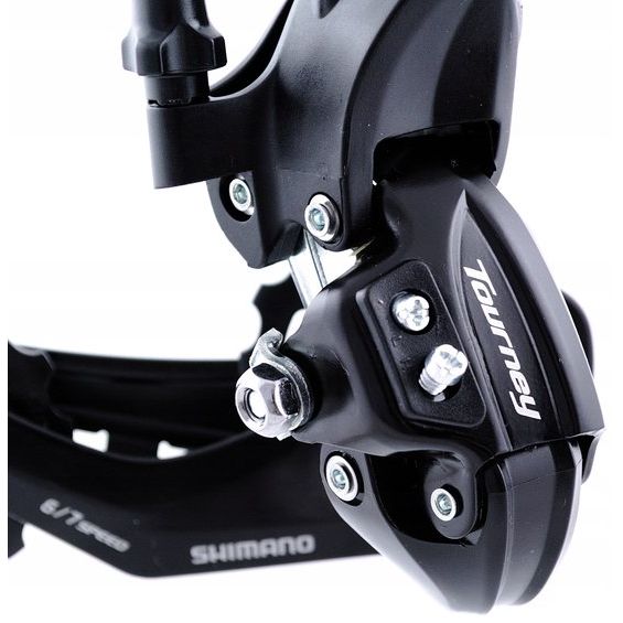 Shimano Tourney TY300 Schaltwerk 6-/7-Fach Mit Haken (B-Type) Schwarz