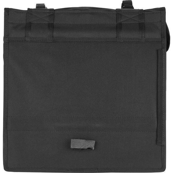 Basil Mara XXL 47 Liter Dubbele Fietstas Zwart Waterafstotend Reflecterend