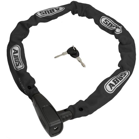 Abus Citychain 8800 kettingslot van 95 cm en 7 mm dikte, stevig beveiligingsketting voor fietsen en scooters